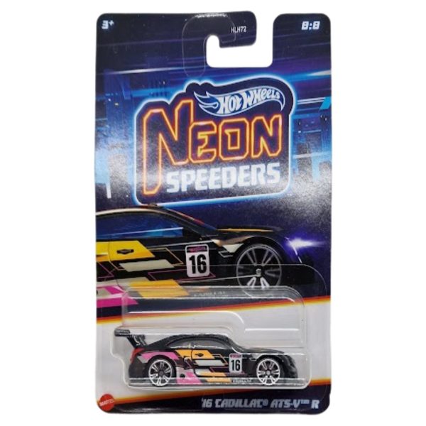 16 Cadillac ATS-V R Hot Wheels Neon 1/64