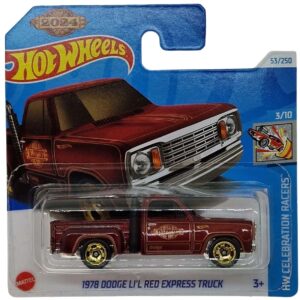 1978 Dooge Li l Red Express Truck Hot Wheels 1/64