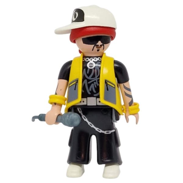 F119 Playmobil Rapero Serie 4