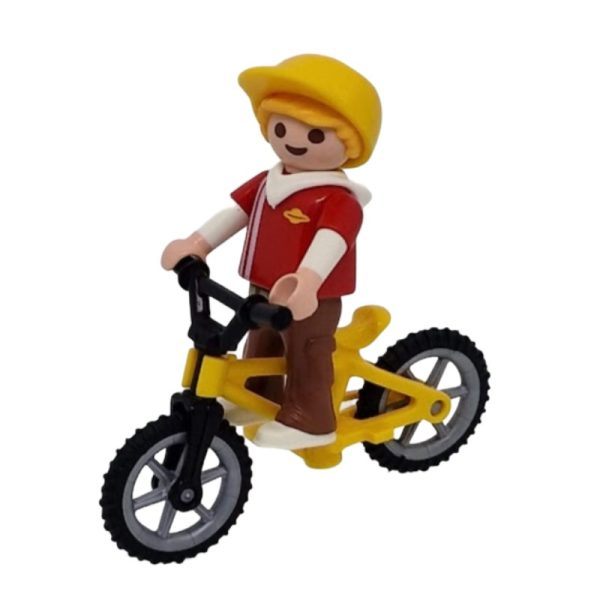 F143 Playmobil niño con bicicleta