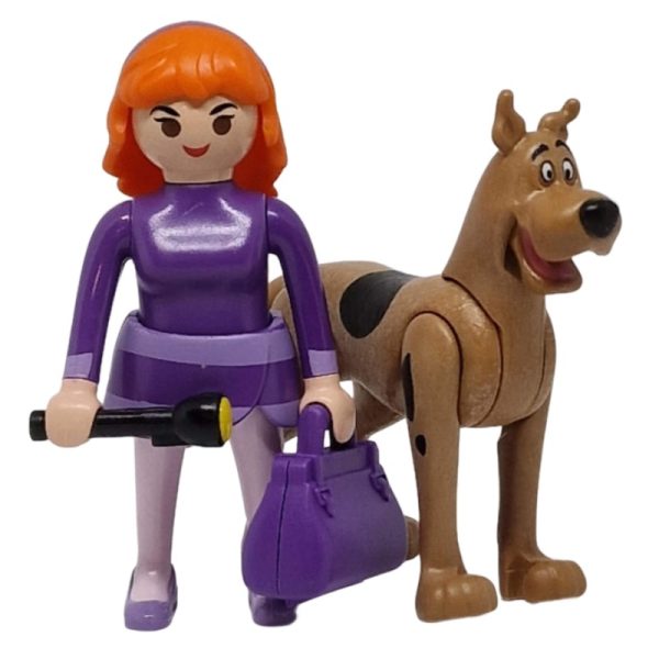 F179 Playmobil Daphne y Scooby Doo