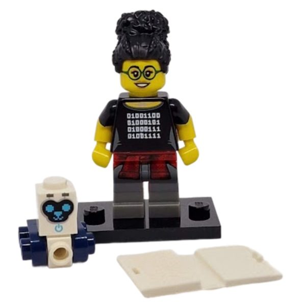 Lego Minifig Programadora Serie 19