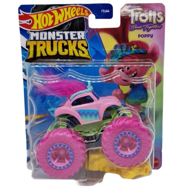 Hot Wheels Monster Trucks Trolls 1/64