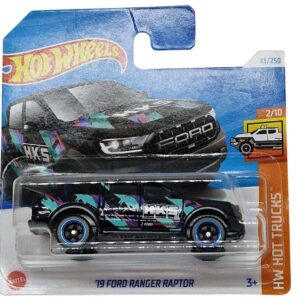 Hot Wheels 19 Ford Ranger Raptor Negra 1/64 2024 43/250