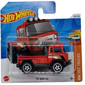 Hot Wheels 57 Jeep FC Roja 1/64 2024 68/250