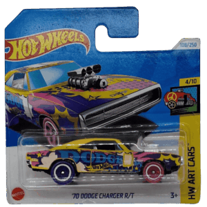 Hot Wheels 70 Dodge Charger R/T Amarillo 1/64 2024 108/250