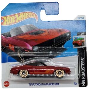 Hot Wheels 70 Plymouth Barracuda Rojo 1/64 2024 20/250