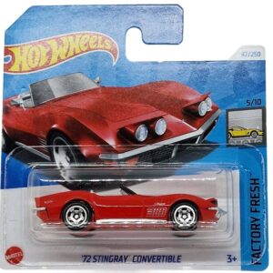 Hot Wheels 72 Stingray Convertible Rojo 1/64 2024 47/250