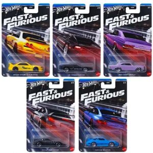 Hot Wheels 1/64 HNR88 Fast & Furious 2024 Pack 5