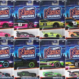 Hot Wheels Neon 2023 HLH72 pack 8