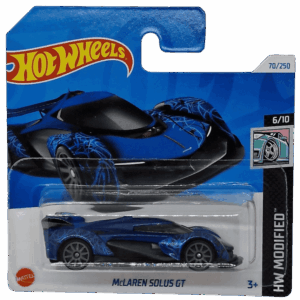 Hot Wheels McLaren Solus GT Azul 1/64 2024 70/250