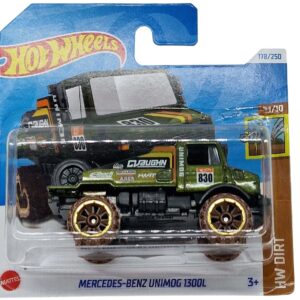 Hot Wheels Mercedes-Benz Unimog 1300L Verde 1/64 178/250