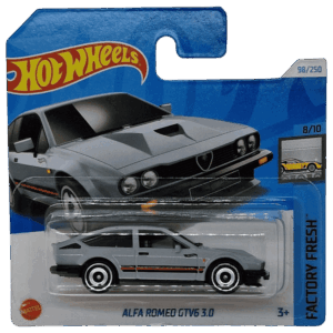 Hot Wheels Alfa Romeo GTV6 3.0 Gris 1/64 2024 98/250
