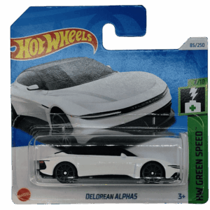 Hot Wheels Delorean Alpha5 Blanco 1/64 2024 85/250