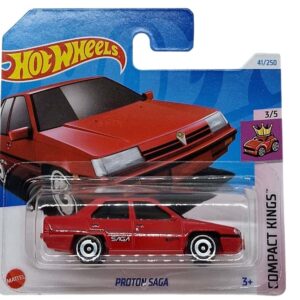 Hot Wheels Proton Saga Rojo 1/64 2024 41/250