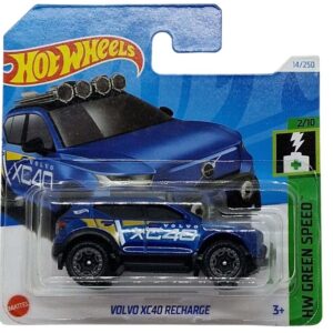 Hot Wheels Volvo XC40 Recharge Azul 1/64 2024 14/250