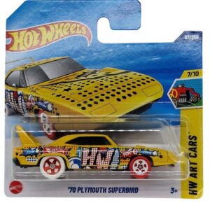 Hot Wheels 70 Plymouth SuperBird Amarillo 1/64 2025 87/250