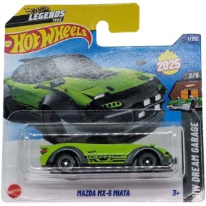 Hot Wheels Mazda MX-5 Miata Verde 1/64 2025 1/250