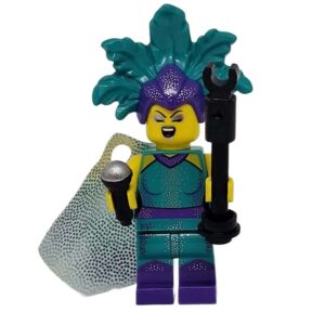 Minifig Lego Series 21 Cabaret Singer