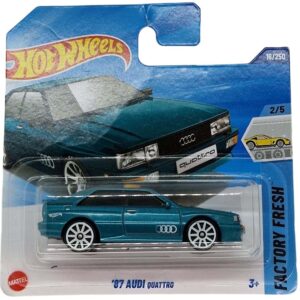 Hot Wheels 87 Audi Quattro Verde 1/64 2025 16/250