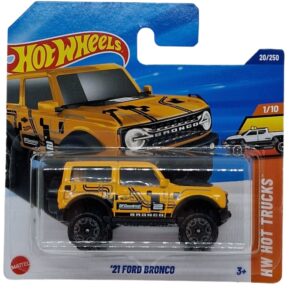 Hot Wheels 21 Ford Bronco Amarillo 1/64 2025 20/250