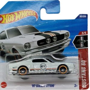 Hot Wheels 67 Shelby GT500 Blanco 1/64 2025 161/250