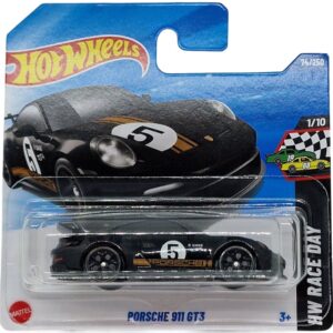 Hot Wheels Porsche 911 GT3 Negro 1/64 2025 74/250