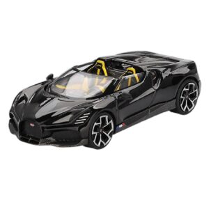 Mini GT 01058-L 1:64 BUGATTI W16 MISTRAL BLACK 2024