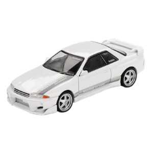 Mini GT 01066-R 1:64 NISSAN SKYLINE GT-R (R32) VEILSIDE COMBAT C-I WHITE 2011