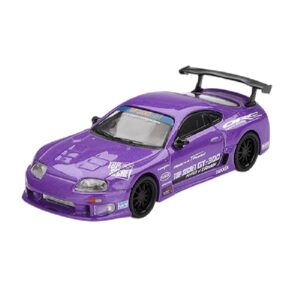 Mini GT 01067-L 1:64 TOYOTA SUPRA MK4 (A80) TOP SECRET GT-300 TOP SECRET PURPLE 2014