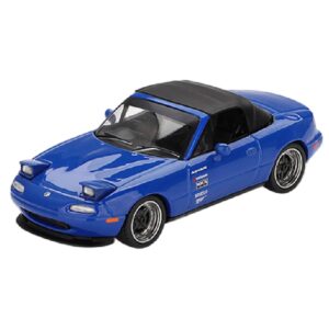 Mini GT 01069-L 1:64 MAZDA MX-5 MIATA TUNED VERSION DARK BLUE 1990