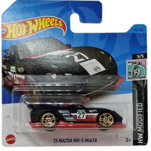 Hot Wheels '15 Mazda Mx-5 Miata Negro 2023 114/250