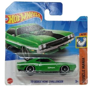 Hot Wheels '70 Dodge Hemi Challenger Verde 2023 123/250