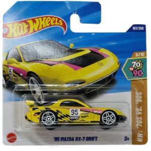 Hot Wheels '95 Mazda Rx-7 Drift Amarillo 2025 163/250