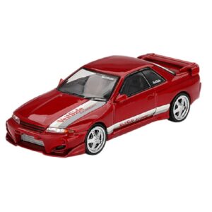 Mini GT 00987-R 1:64 NISSAN SKYLINE GT-R (R32) VEILSIDE COMBAT C-I GEM RED 2011