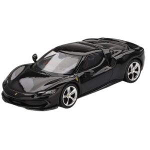 BBRFER64003 1:64 FERRARI 296 GTB NERO DAYTONA 2024