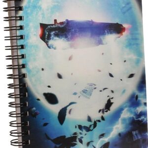 Libreta A5 - Delorean Efecto 3D Regreso al futuro