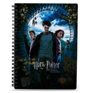 Libreta Efecto 3d Harry Potter y el Prisionero de Azkaban