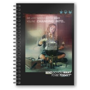 Libreta Efecto 3d Hermione pociones