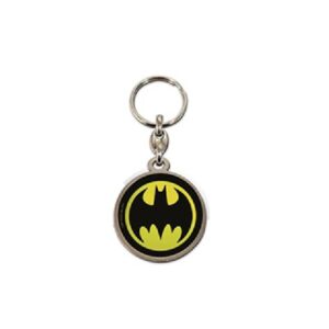Llavero Redondo Metal Logo Batman Universo DC