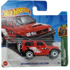 Hot Wheels Mitsubishi Pajero Evolution Rojo 2023 175/250