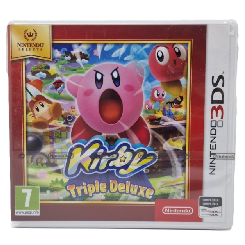 Kirby Triple Deluxe Nintendo Selects – Juego Precintado para Nintendo 3DS