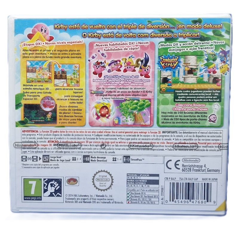 Kirby Triple Deluxe Nintendo Selects – Juego Precintado para Nintendo 3DS - Imagen 2