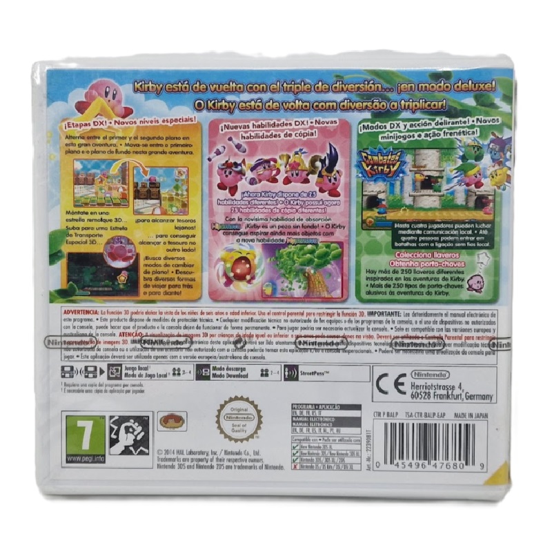 Kirby Triple Deluxe Nintendo Selects – Juego Precintado para Nintendo 3DS - Imagen 2