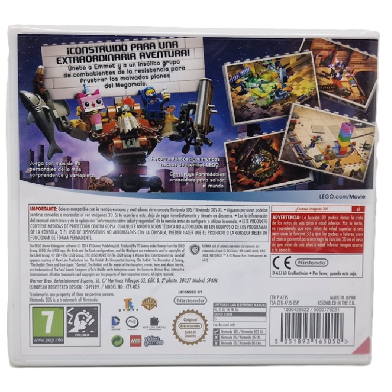 LEGO La LEGO Película: El Videojuego – Juego Precintado para Nintendo 3DS - Imagen 2
