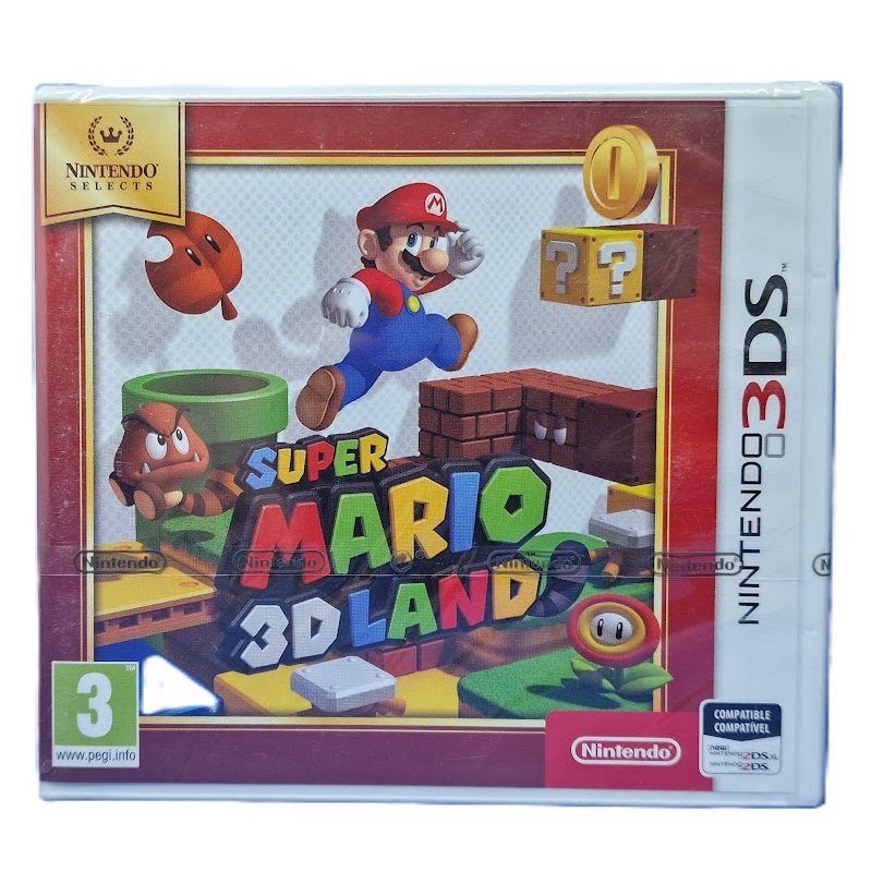 Super Mario 3D Land Nintendo Selects – Juego Precintado para Nintendo 3DS