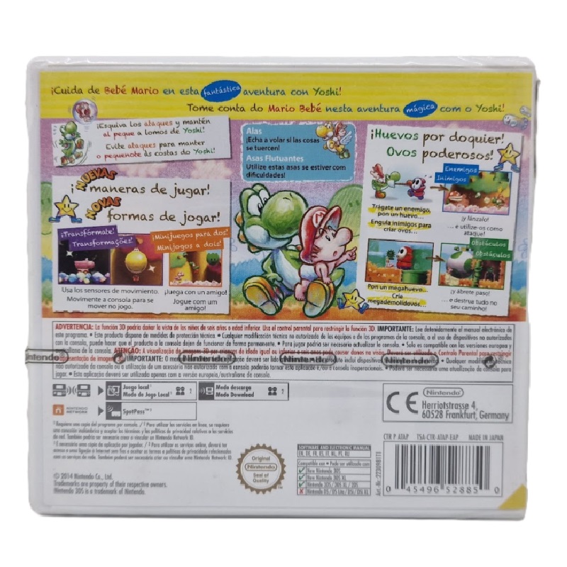 Yoshi's New Island Nintendo Selects – Juego Precintado para Nintendo 3DS - Imagen 2