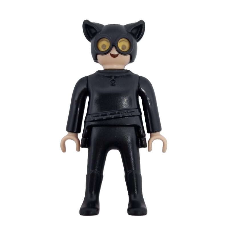 Figura Playmobil Catwoman 5,5 cm – DC Comics | Kinder Sorpresa Coleccionable