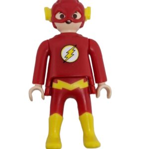 Figura Playmobil Flash 5,5 cm – DC Comics | Kinder Sorpresa Coleccionable