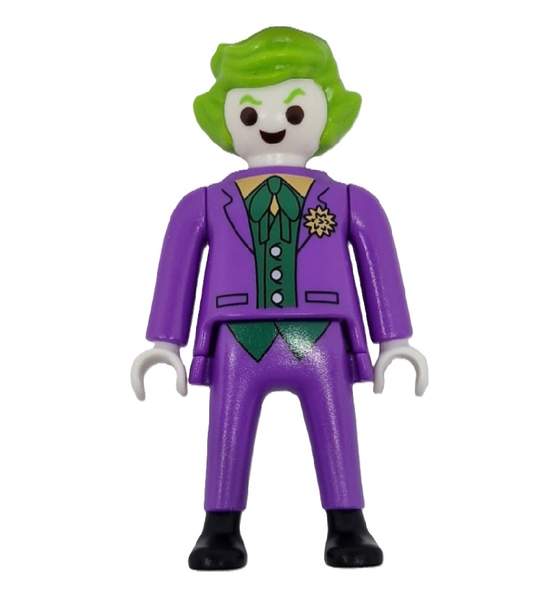 Figura Playmobil Joker 5,5 cm – DC Comics | Kinder Sorpresa Coleccionable